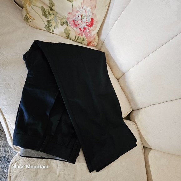 SOLD - Dockers Classic Casual Dress Navy Blue Men's Flat Pleat 40X30 Pants - Picture 1 of 6